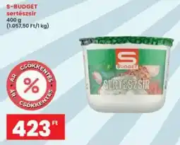 Interspar S-BUDGET sertészsir ajánlat