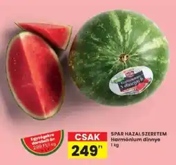 Interspar SPAR HAZAI.SZERETEM Harmónium dinnye ajánlat