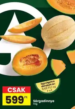 Interspar Sárgadinnye ajánlat