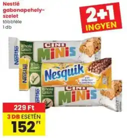 Nestlé gabonapehelyszelet