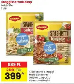 Interspar Maggi normál alap ajánlat