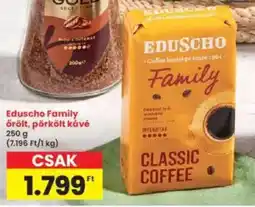 Eduscho Family örölt, pörkölt kávé