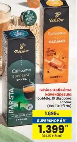 Interspar Tchibo Cafissimo kávékapszula ajánlat