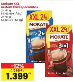 Mokate XXL instant kávéspecialitás
