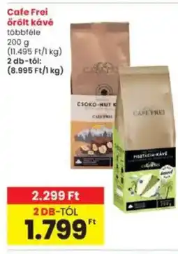 Interspar Cafe Frei örölt kávé ajánlat