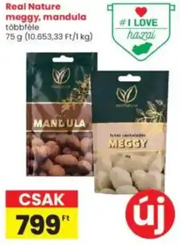 Interspar Real Nature meggy, mandula ajánlat