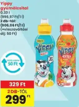Interspar Yippy gyümölcsital ajánlat