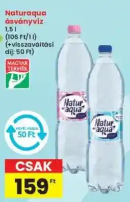 Interspar Naturaqua ásványvíz ajánlat