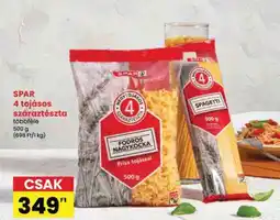 Spar SPAR 4 tojásos száraztészta ajánlat