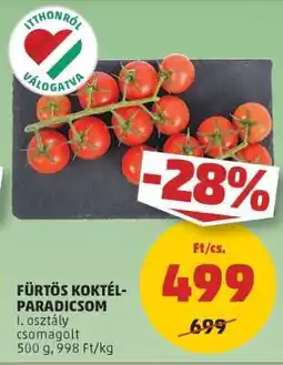 PENNY Fürtös koktélparadicsom ajánlat