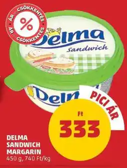PENNY DELMA SANDWICH MARGARIN ajánlat