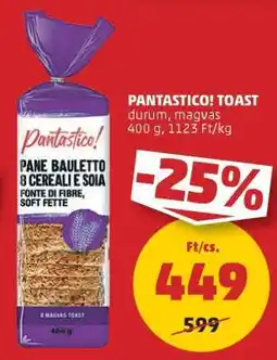 PENNY PANTASTICO! TOAST ajánlat