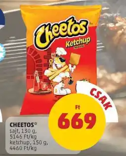 PENNY Cheetos ketchup ajánlat