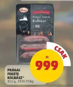 PENNY PRÁGAI FEKETE KOLBÁSZ ajánlat