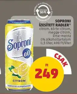 PENNY Soproni Ízesített Radler ajánlat