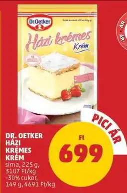 PENNY Dr. Oetker Házi Krémes Krém ajánlat