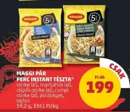 PENNY Maggi Pár perc instant tészta ajánlat