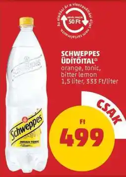 PENNY Schweppes Üdítőital ajánlat