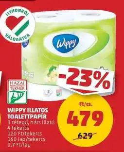 PENNY Wippy Illatos Toalettpapír ajánlat