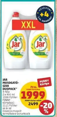 PENNY JAR Mosogatószer Duopack ajánlat