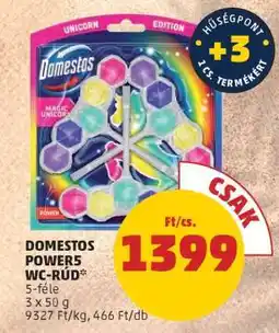 PENNY DOMESTOS Power5 WC-rúd ajánlat