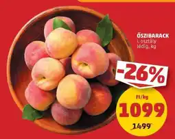 PENNY Őszibarack ajánlat