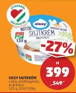 PENNY Sissy Sajtkrém ajánlat
