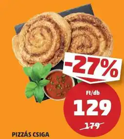 PENNY Pizzás csiga ajánlat