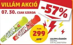 PENNY Calippo jégkrém ajánlat