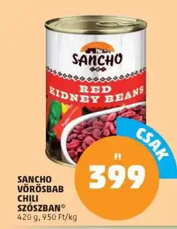 PENNY SANCHO VÖRÖSBAB CHILI SZÓSZBAN ajánlat