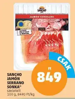 PENNY SANCHO JAMÓN SERRANO SONKA ajánlat
