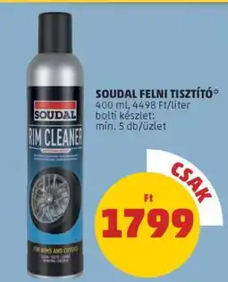 PENNY SOUDAL FELNI TISZTÍTÓ ajánlat