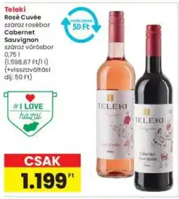 Interspar Teleki Rosé Cuvée / Cabernet Sauvignon ajánlat