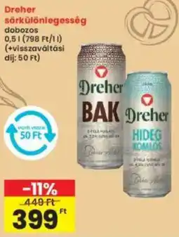 Interspar Dreher sörkülönlegesség ajánlat