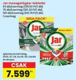 Interspar Jar mosogatógép-tabletta ajánlat