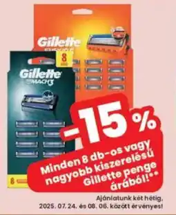 Interspar Gillette penge ajánlat