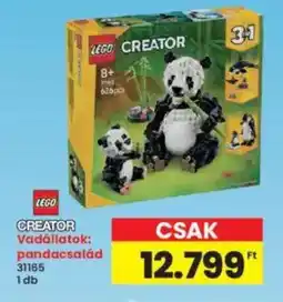 Interspar LEGO CREATOR Vadállatok: pandacsalád 31165 ajánlat