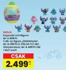 Interspar Stitch kapszula minifigura ajánlat