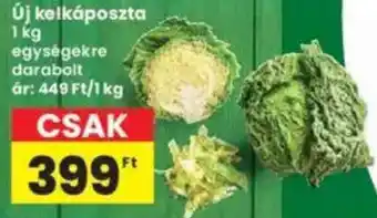Interspar Új kelkáposzta ajánlat
