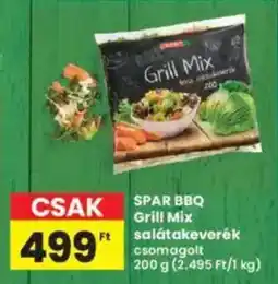 Interspar SPAR BBQ Grill Mix salátakeverék ajánlat