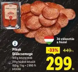 Lidl Pikok Diákcsemege ajánlat