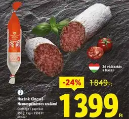 Lidl Hazánk Kincsei Nemespenészes szalámi ajánlat