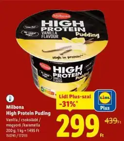 Lidl Milbona High Protein Puding ajánlat