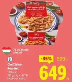 Lidl Chef Select Készétel ajánlat