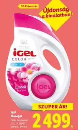 Lidl Igel Mosógél ajánlat