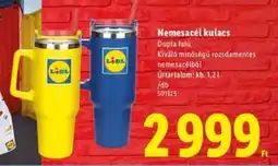 Lidl Nemesacél kulacs ajánlat
