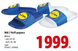Lidl Női / férfi papucs ajánlat