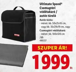 Lidl Ultimate Speed Csomagtéri védőtakaró / autós tároló ajánlat