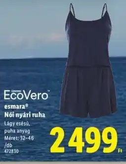 Lidl EcoVero esmara Női nyári ruha ajánlat