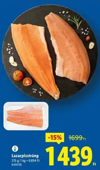 Lidl Lazacpisztráng ajánlat